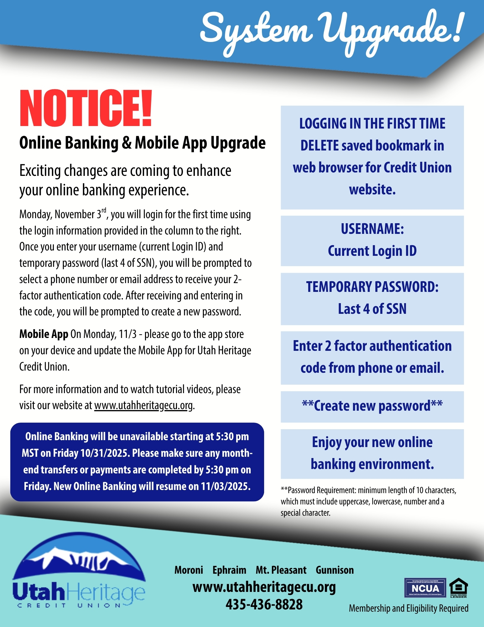 2025_1023_UHCU_Flyer_8.5x11_Conversion_MobileAppOnlineBanking New online banking brochure