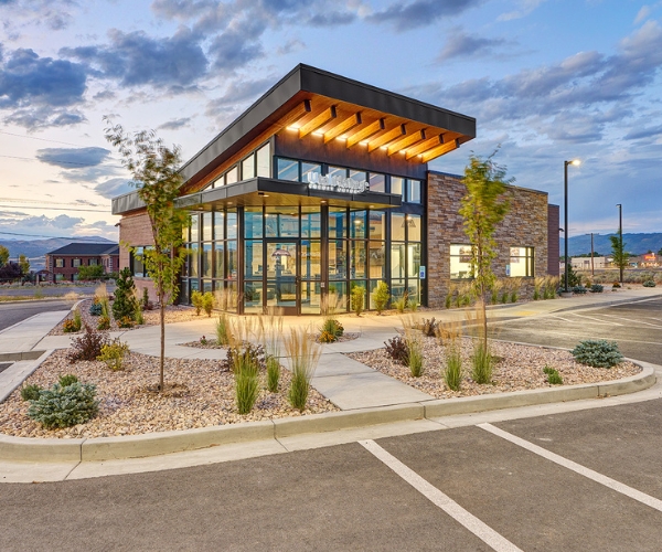2026_0625_UHCU_Website_720x480px_PageImage_Mt.PleasantBldg Architect rendering of Mount Pleasant branch.