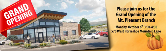 Architect drawing of new Mt. Pleasant Branch
