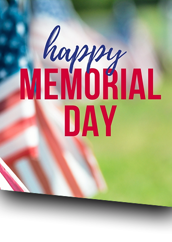Memorial Day flag