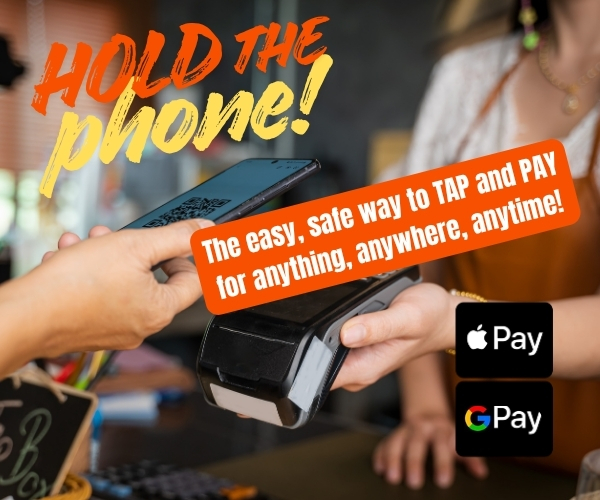 Paying bill with mobile phone tap